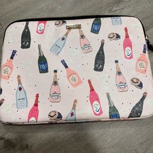 ADJUSTED: Champagne design KATE SPADE laptop case